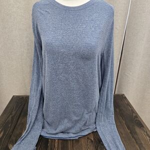 lululemon athletica Blue Long Sleeve Tee